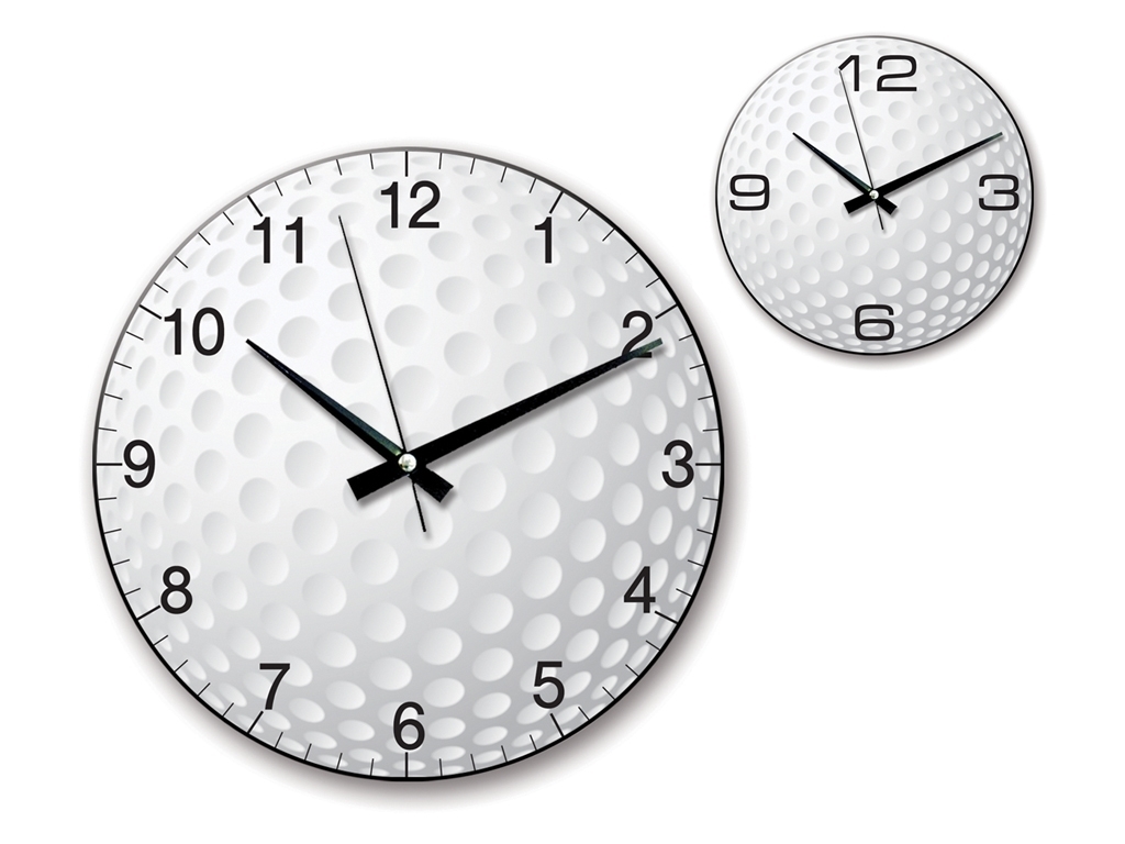 Golf Wall Clock